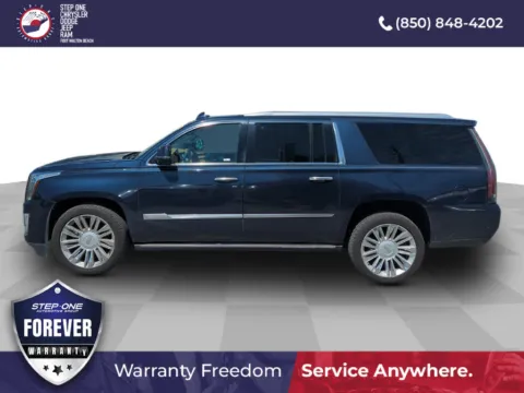 Another view of 2018 Cadillac Escalade ESV Platinum Edition for sale in Fort Walton Beach, FL at Step One CDJR Fiat Fort Walton Beach