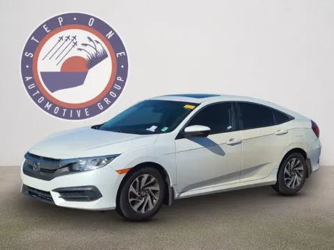White 2017 Honda Civic EX for sale in Fort Walton Beach, FL