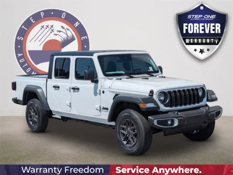 White 2025 Jeep Gladiator Sport for sale in Fort Walton Beach, FL