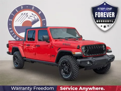 Red 2025 Jeep Gladiator Willys for sale in Fort Walton Beach, FL