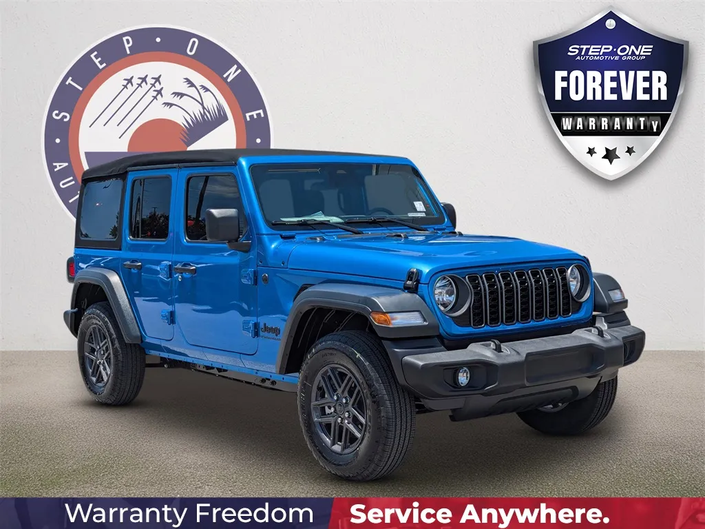 Blue 2025 Jeep Wrangler Sport S for sale in Fort Walton Beach, FL