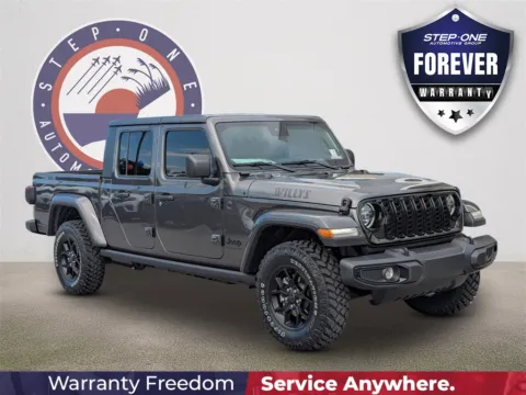 Gray 2025 Jeep Gladiator Willys for sale in Fort Walton Beach, FL