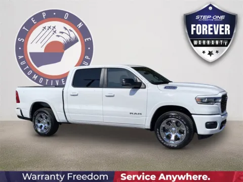 White 2025 Ram 1500 Big Horn/Lone Star for sale in Fort Walton Beach, FL