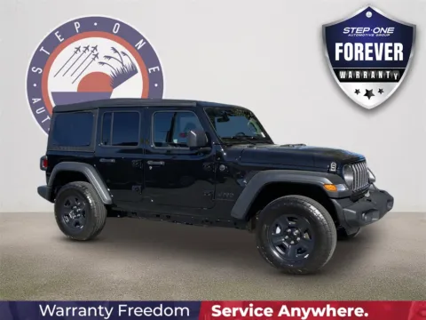 Black 2025 Jeep Wrangler Sport for sale in Fort Walton Beach, FL