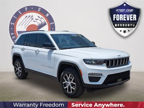 White 2025 Jeep Grand Cherokee Limited for sale in Fort Walton Beach, FL