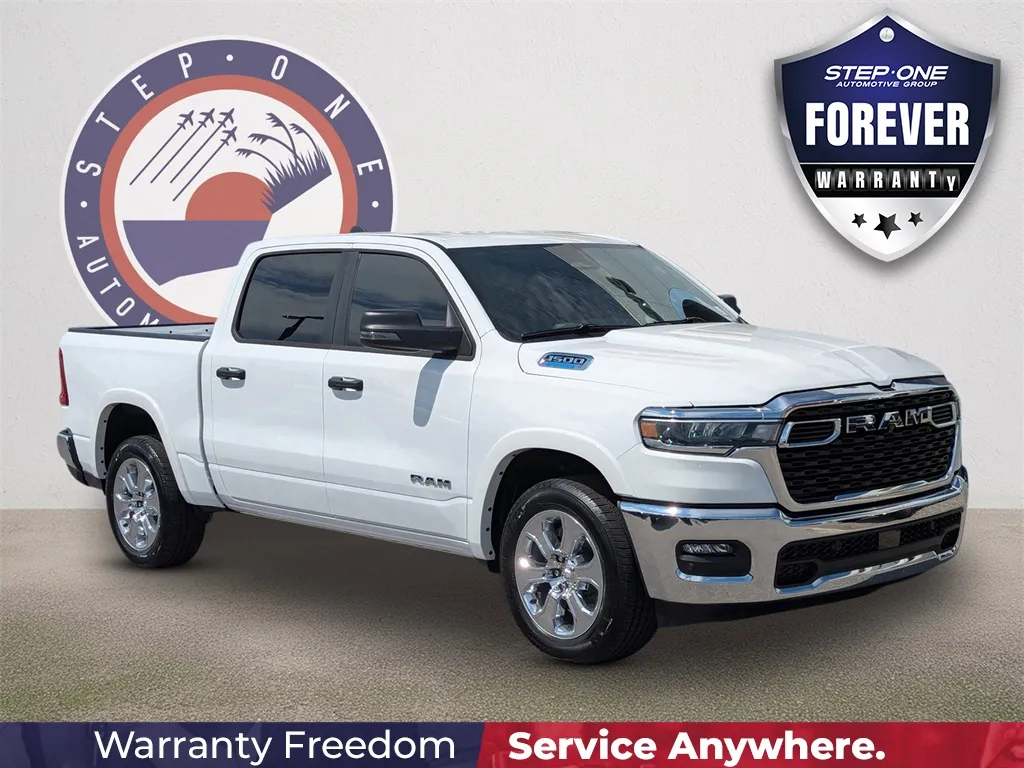 White 2025 Ram 1500 Big Horn/Lone Star for sale in Fort Walton Beach, FL