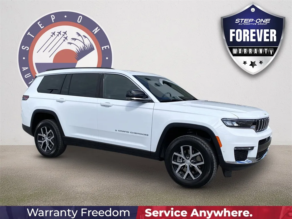 White 2025 Jeep Grand Cherokee L Limited for sale in Fort Walton Beach, FL