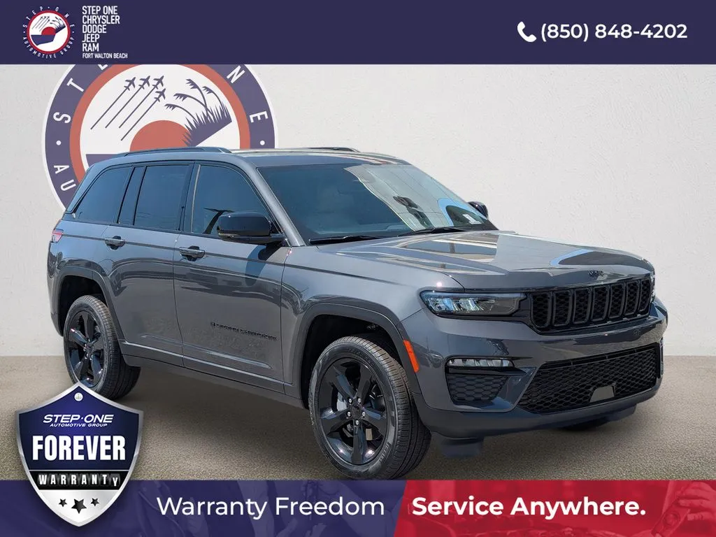 Gray 2025 Jeep Grand Cherokee Limited for sale in Fort Walton Beach, FL