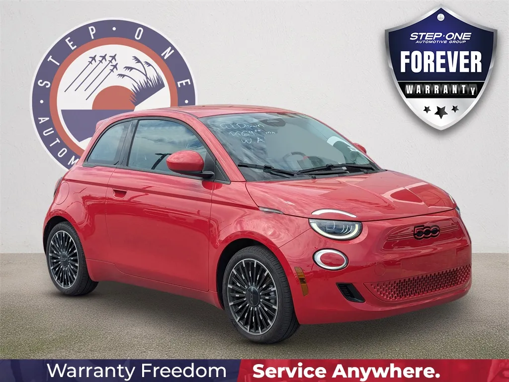 Red 2024 Fiat 500e Battery Electric for sale in Fort Walton Beach, FL