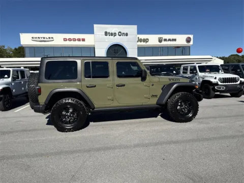More photos of 2026 Jeep Wrangler Willys at Step One CDJR Fiat Fort Walton Beach, FL