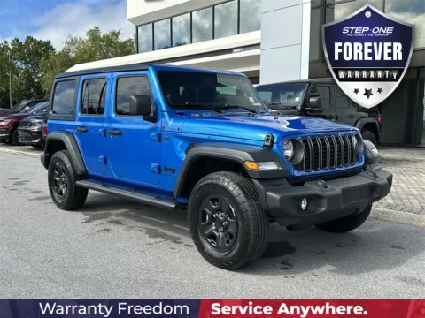 Blue 2026 Jeep Wrangler Sahara for sale in Fort Walton Beach, FL
