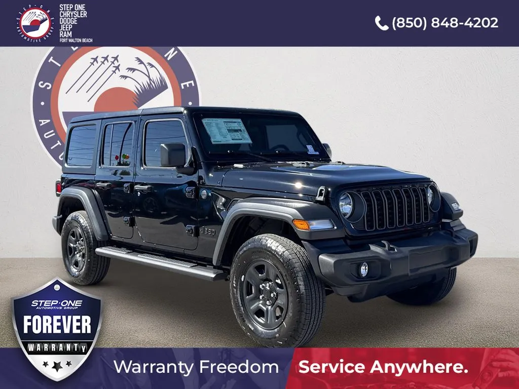 Black 2026 Jeep Wrangler Sport for sale in Fort Walton Beach, FL