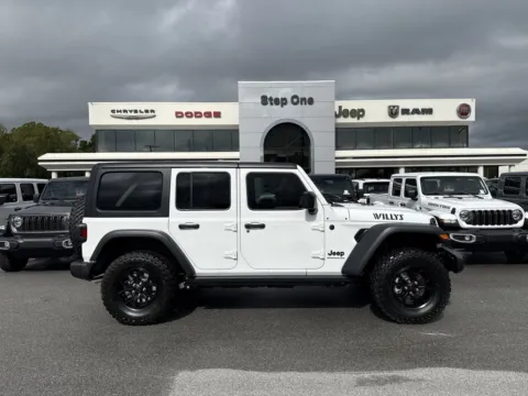 More photos of 2026 Jeep Wrangler Willys at Step One CDJR Fiat Fort Walton Beach, FL