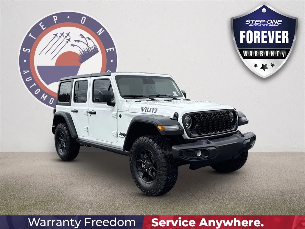 White 2026 Jeep Wrangler Willys for sale in Fort Walton Beach, FL