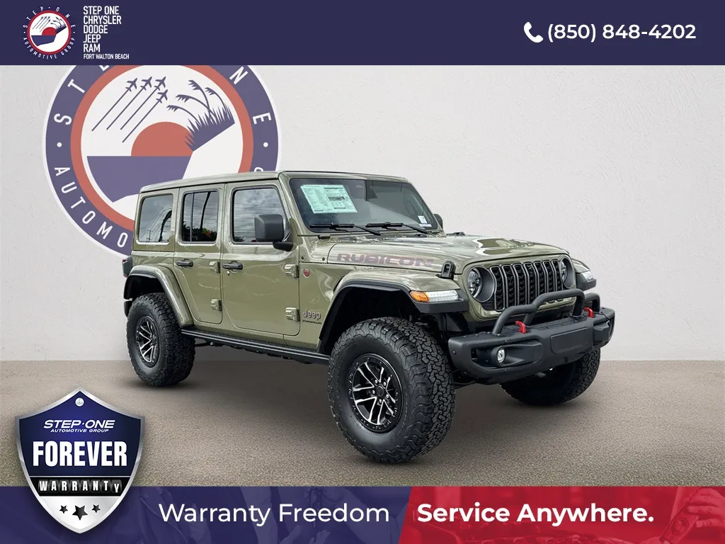 Green 2026 Jeep Wrangler Rubicon X for sale in Fort Walton Beach, FL