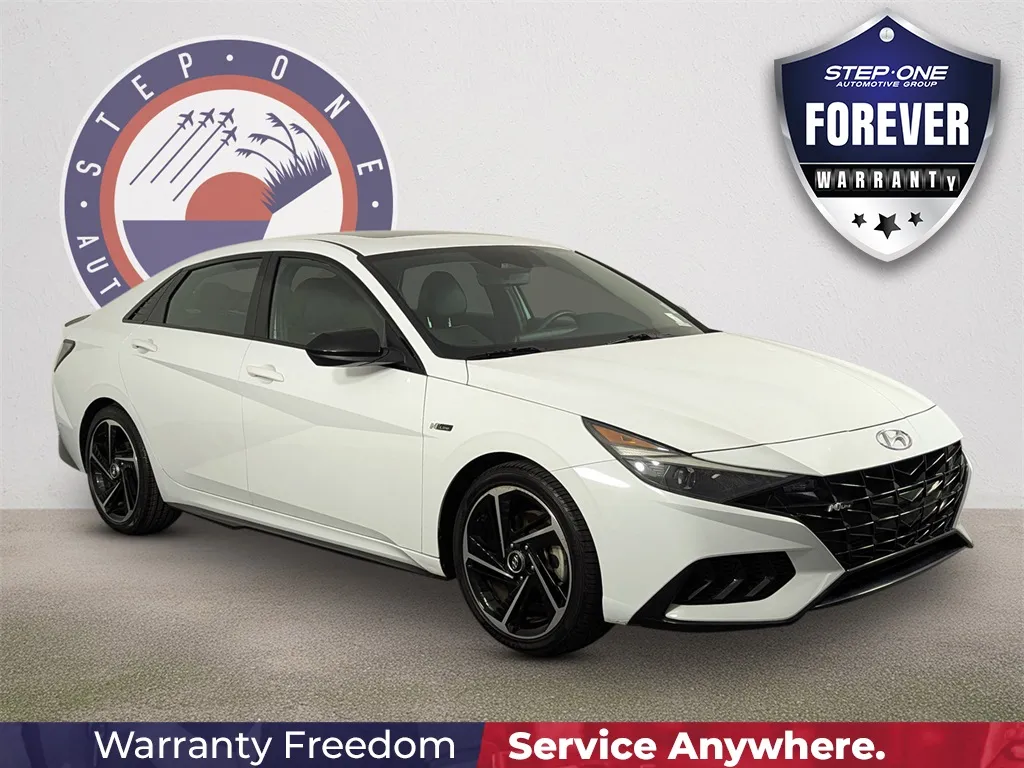 White 2021 Hyundai Elantra N Line for sale in Fort Walton Beach, FL