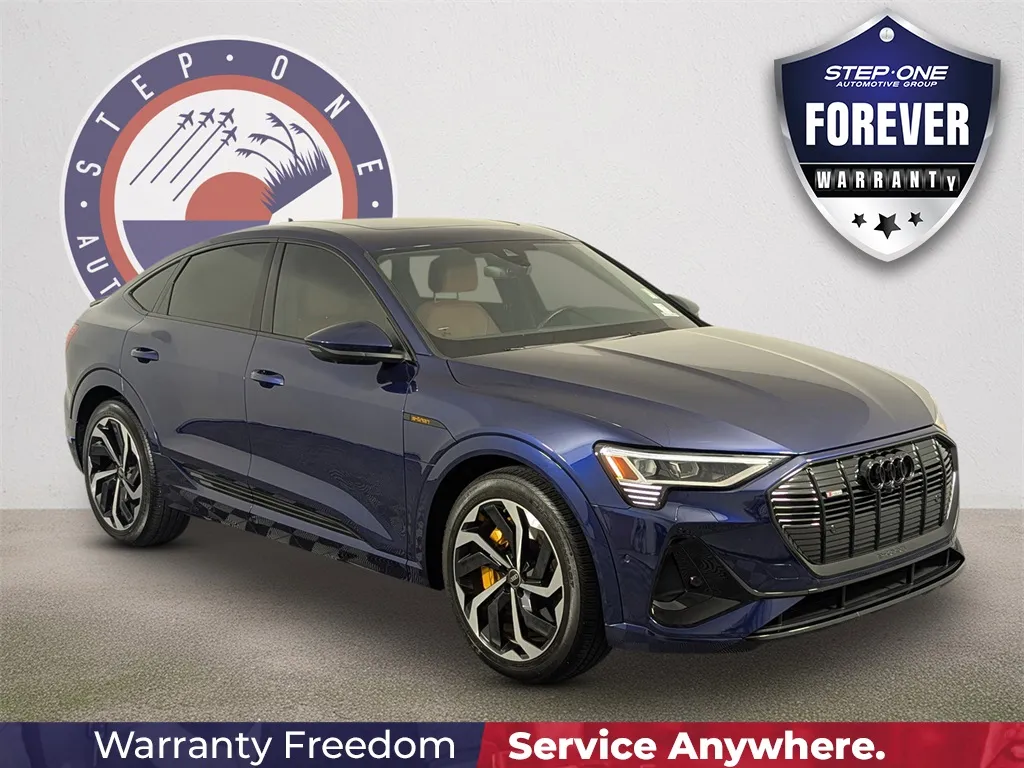 Blue 2022 Audi e-tron Sportback S line Premium Plus for sale in Fort Walton Beach, FL