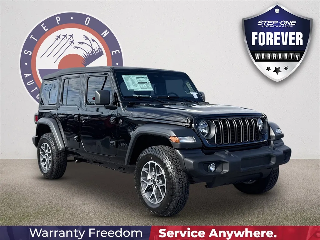 Black 2026 Jeep Wrangler Sport S for sale in Fort Walton Beach, FL