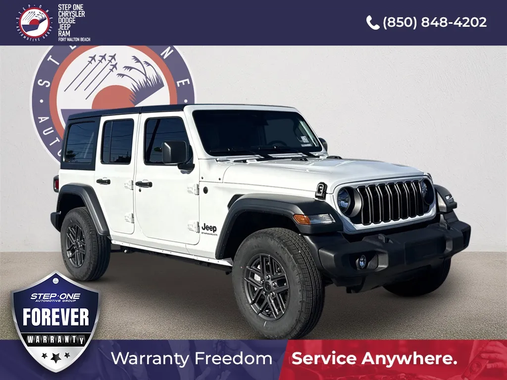 White 2026 Jeep Wrangler Sport S for sale in Fort Walton Beach, FL