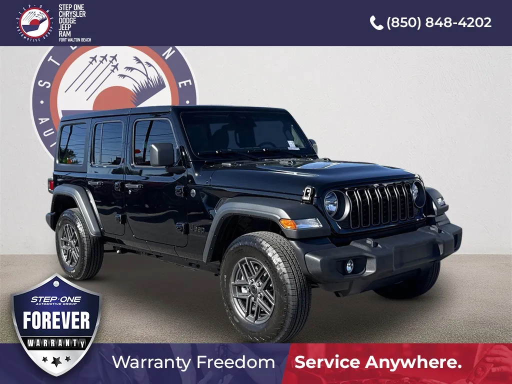 Black 2026 Jeep Wrangler Sport S for sale in Fort Walton Beach, FL