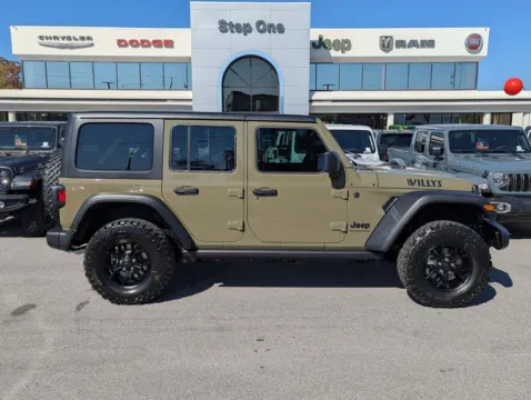 More photos of 2026 Jeep Wrangler Willys at Step One CDJR Fiat Fort Walton Beach, FL