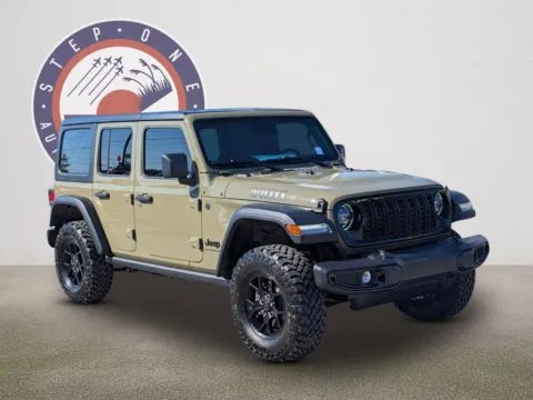 Photos of 2026 Jeep Wrangler Willys for sale in Fort Walton Beach, FL at Step One CDJR Fiat Fort Walton Beach