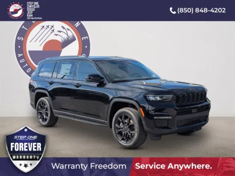 Black 2025 Jeep Grand Cherokee L Limited for sale in Fort Walton Beach, FL