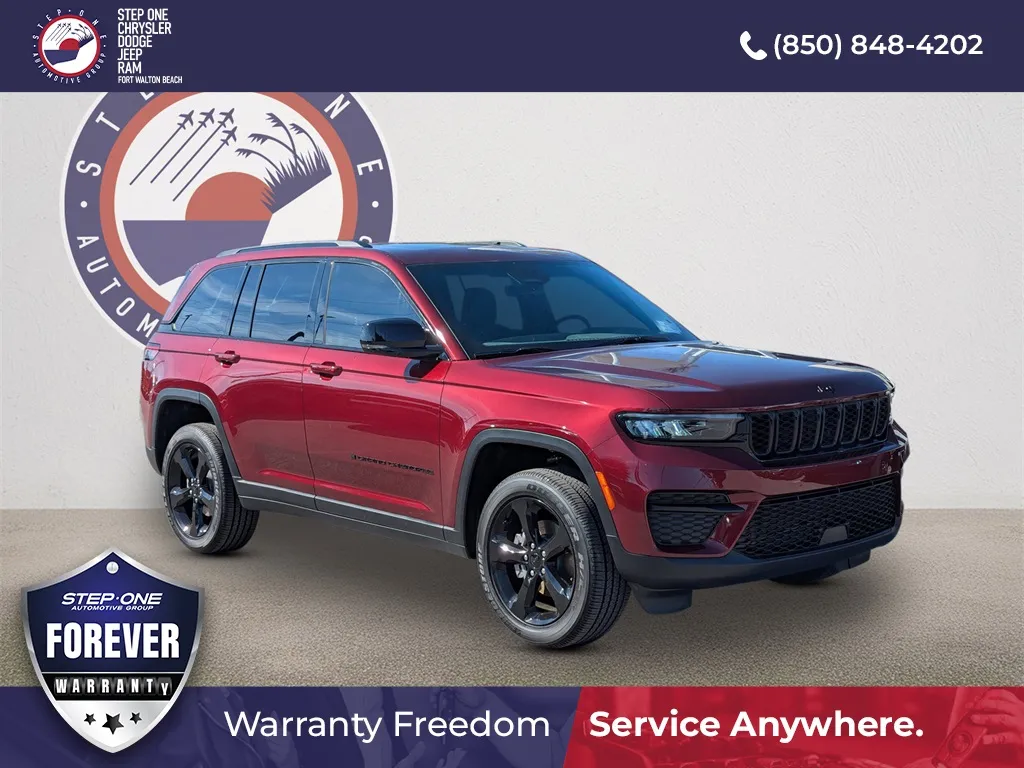 Red 2025 Jeep Grand Cherokee Altitude X for sale in Fort Walton Beach, FL