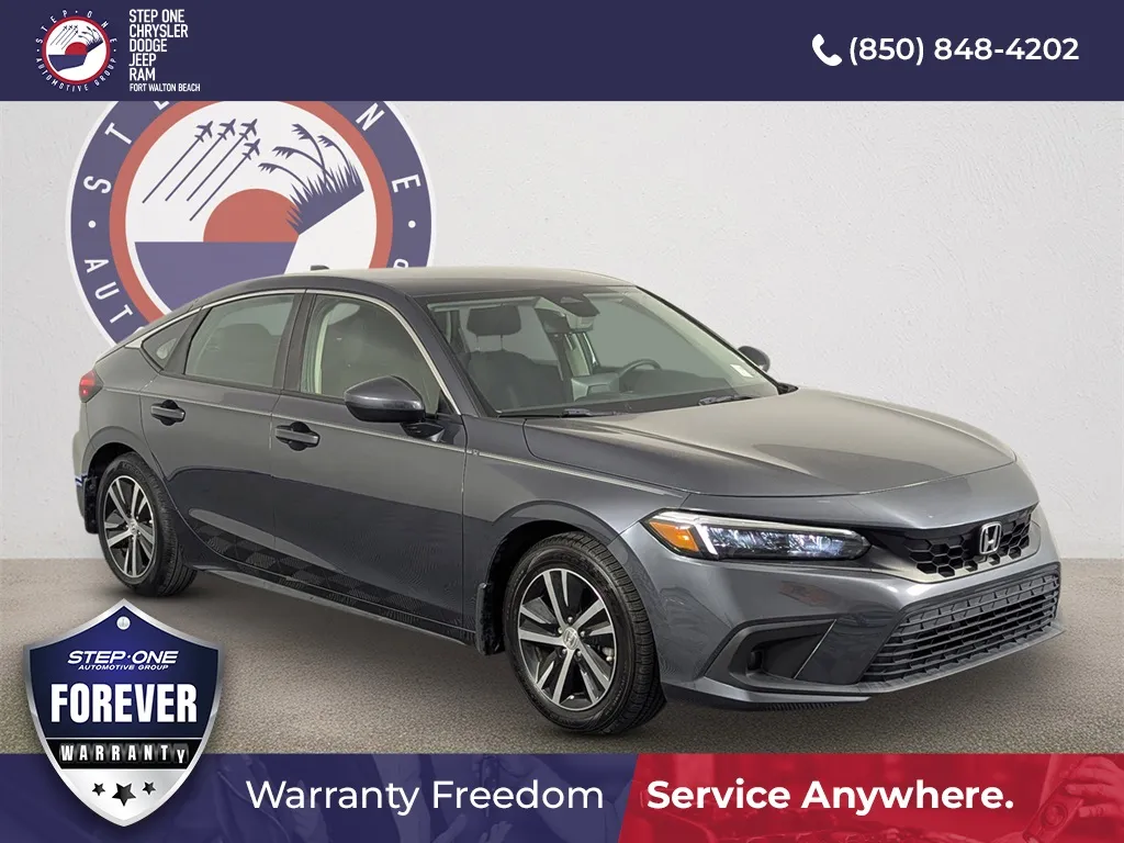 Gray 2023 Honda Civic LX for sale in Fort Walton Beach, FL