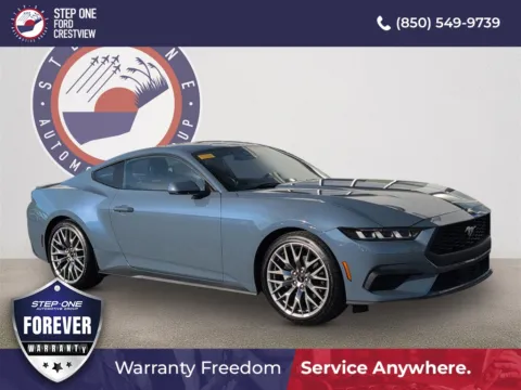 Blue 2024 Ford Mustang EcoBoost Premium for sale in Crestview, FL