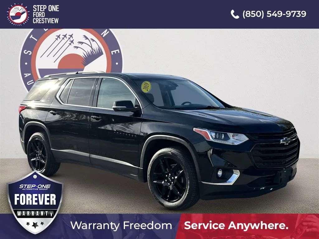 Black 2019 Chevrolet Traverse 3LT for sale in Crestview, FL