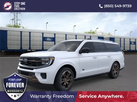 White 2025 Ford Expedition Max King Ranch for sale in Crestview, FL