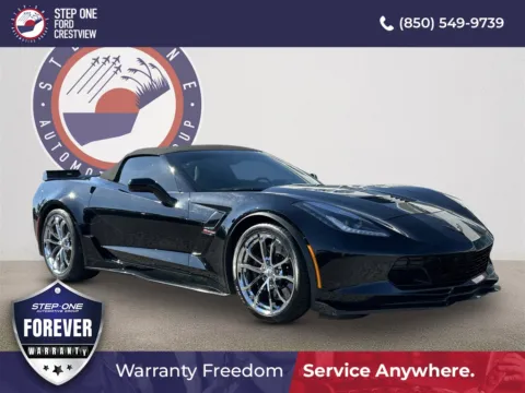 Black 2017 Chevrolet Corvette Grand Sport for sale in Crestview, FL