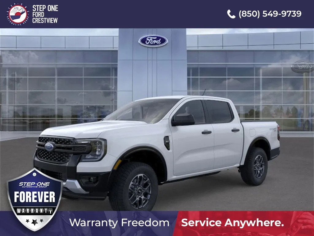 White 2025 Ford Ranger XLT for sale in Crestview, FL