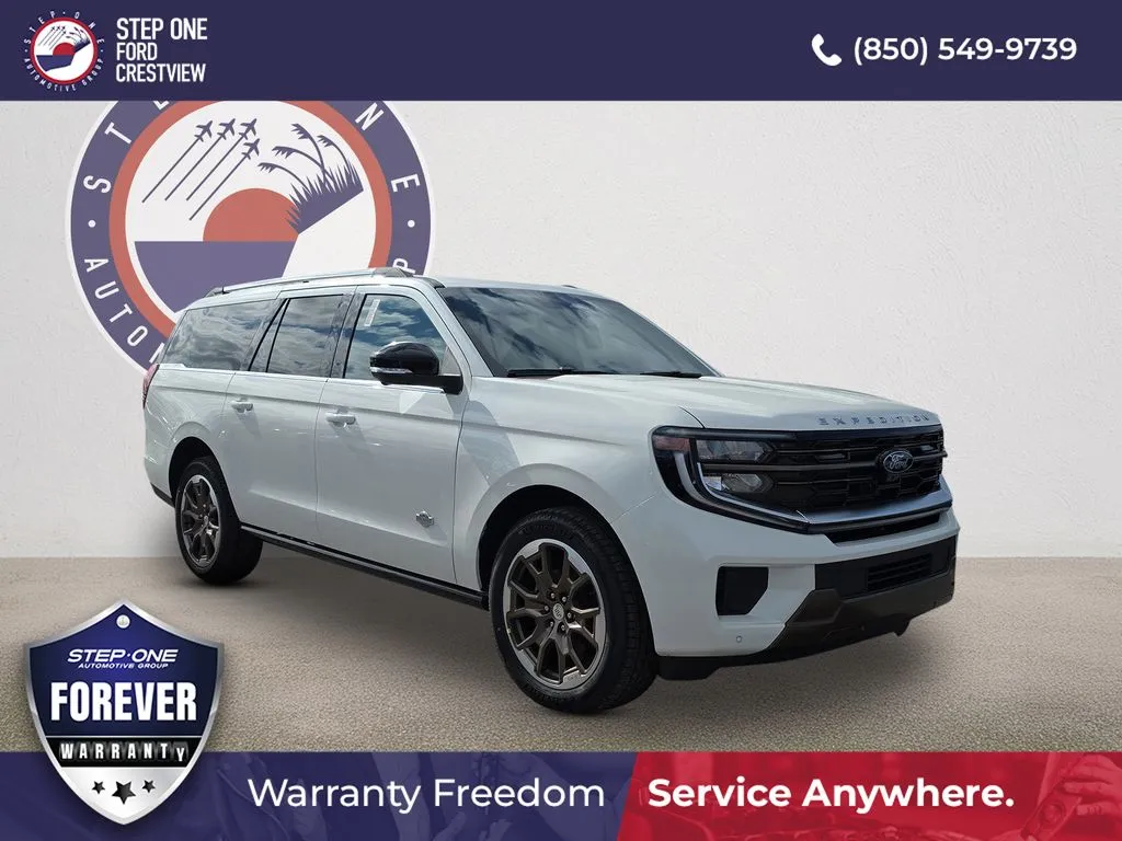 White 2026 Ford Expedition Max King Ranch for sale in Crestview, FL