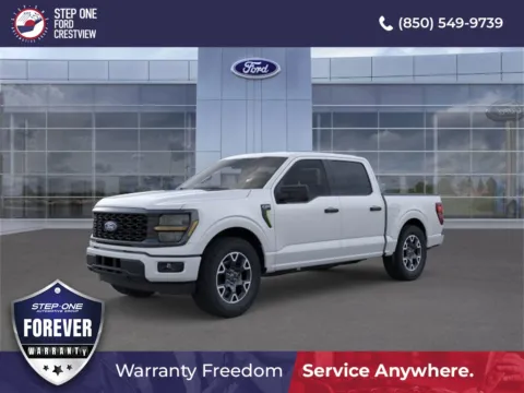 White 2025 Ford F-150 STX for sale in Crestview, FL