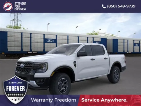 White 2025 Ford Ranger XLT for sale in Crestview, FL