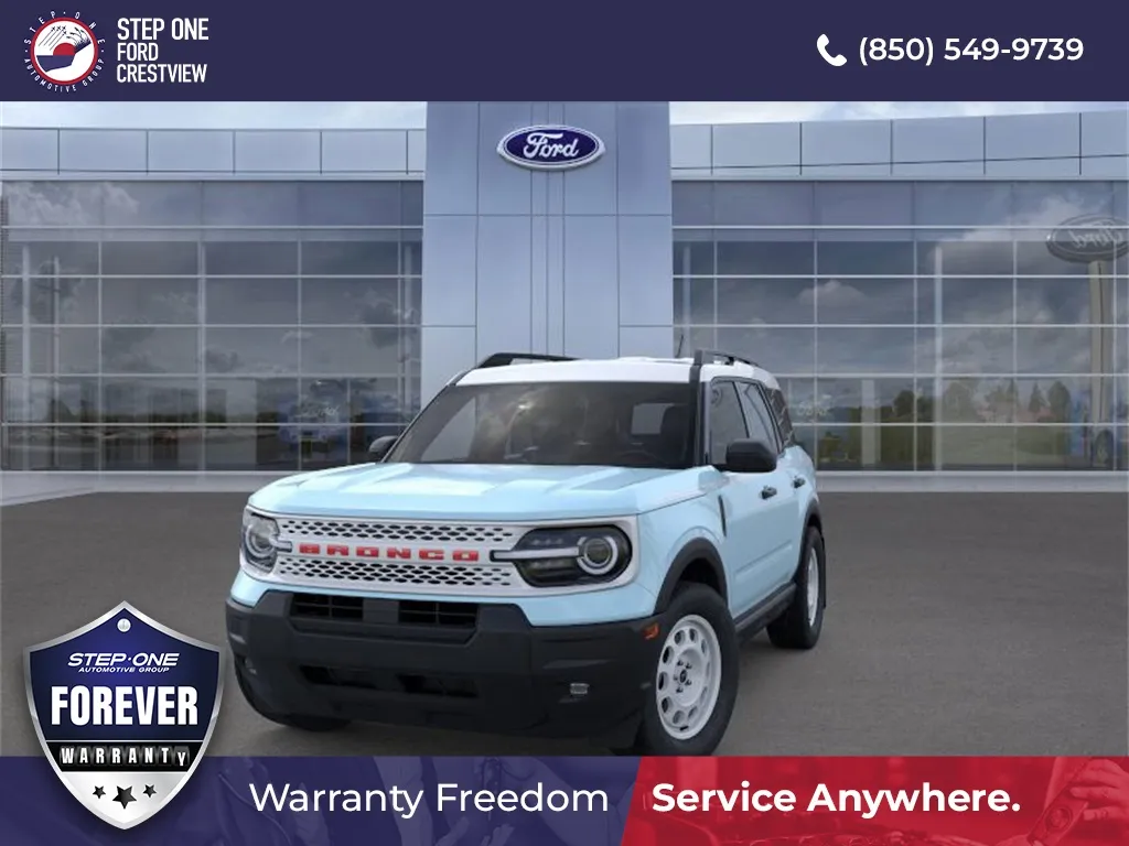 Blue 2026 Ford Bronco Sport Heritage for sale in Crestview, FL