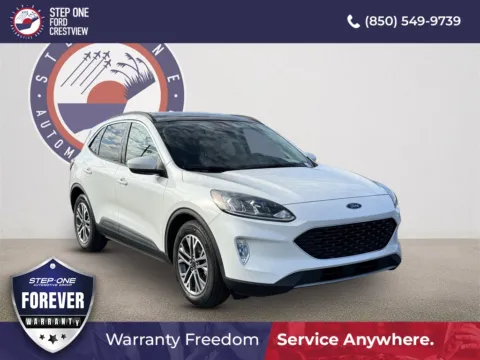 White 2022 Ford Escape SEL for sale in Crestview, FL