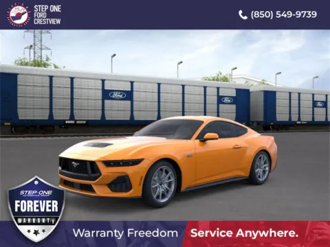 Orange 2026 Ford Mustang for sale in Crestview, FL