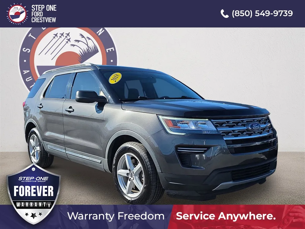 Gray 2018 Ford Explorer XLT for sale in Crestview, FL
