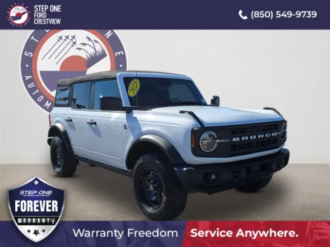 White 2023 Ford Bronco Black Diamond for sale in Crestview, FL