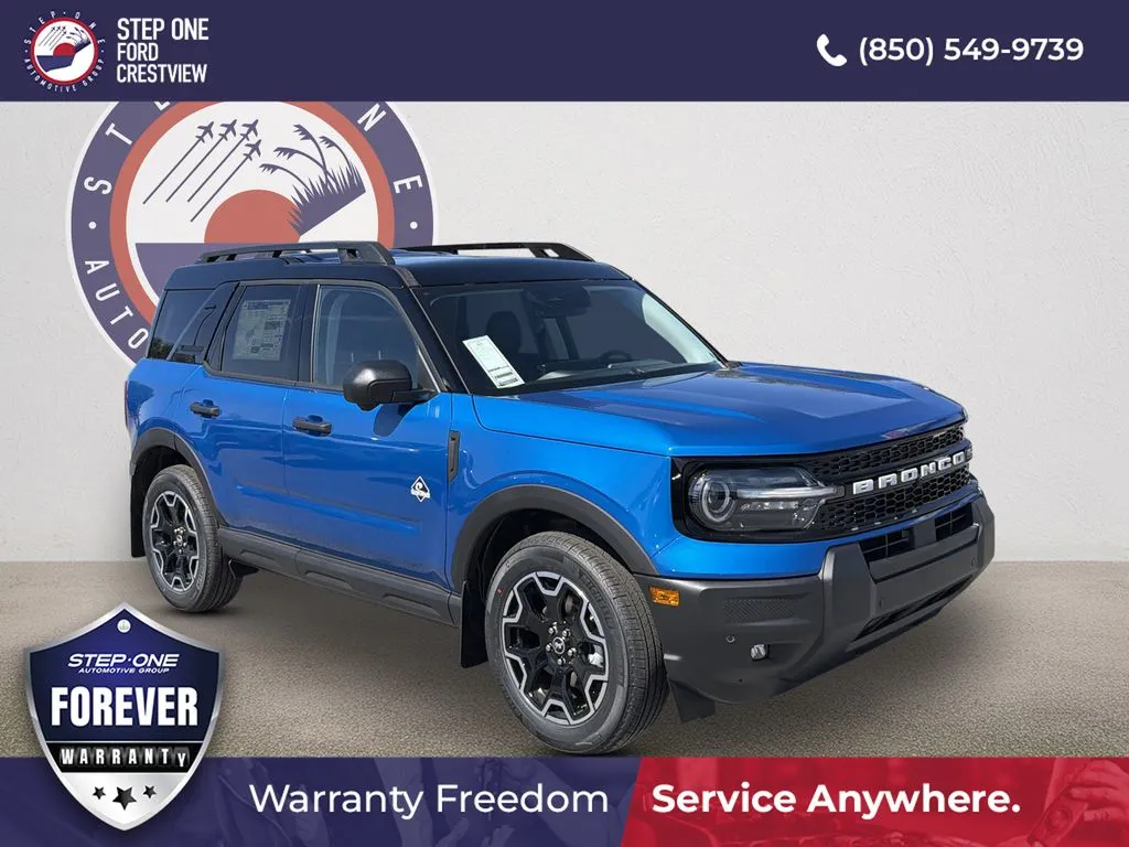 Blue 2026 Ford Bronco Sport Outer Banks for sale in Crestview, FL