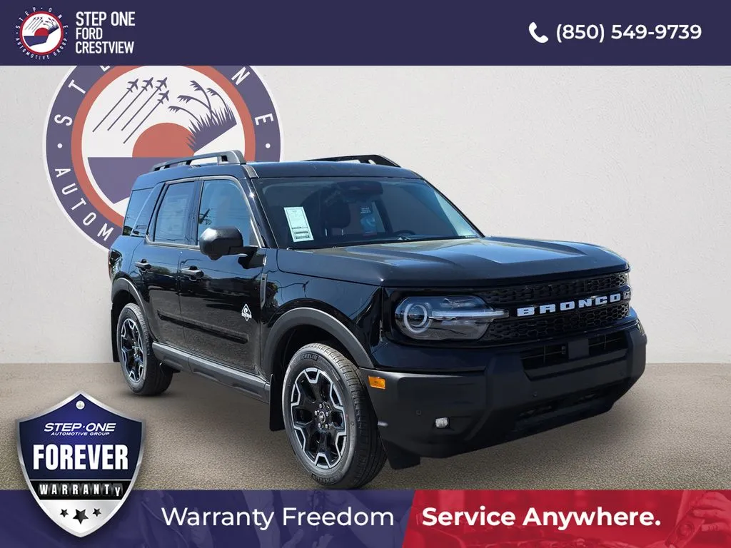 Black 2026 Ford Bronco Sport Outer Banks for sale in Crestview, FL