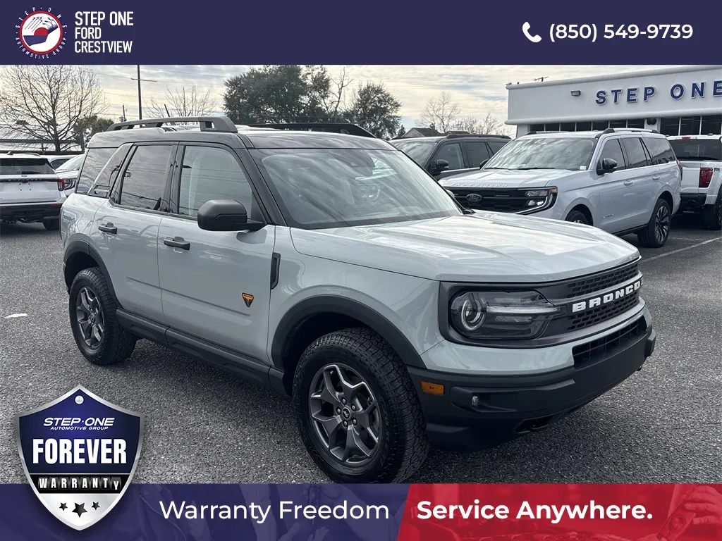 Gray 2023 Ford Bronco Sport Badlands for sale in Crestview, FL