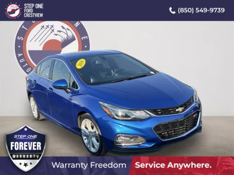 Blue 2016 Chevrolet Cruze Premier for sale in Crestview, FL