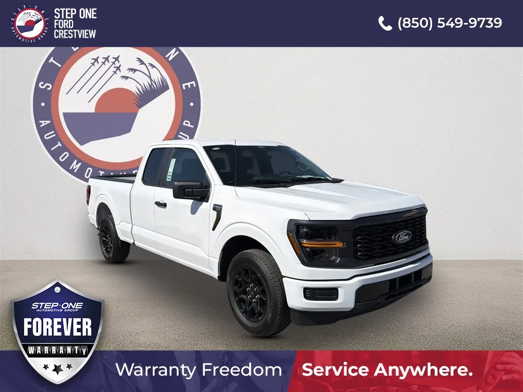 White 2025 Ford F-150 STX for sale in Crestview, FL