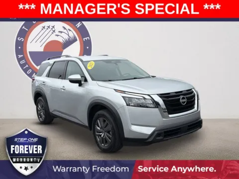 Silver 2025 Nissan Pathfinder SV for sale in Crestview, FL