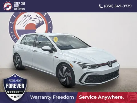 White 2023 Volkswagen Golf GTI 2.0T S for sale in Crestview, FL