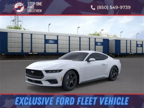 White 2025 Ford Mustang EcoBoost for sale in Crestview, FL